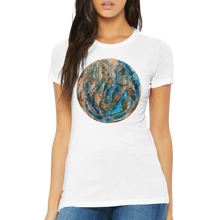 Load image into Gallery viewer, Whale Singing Premium Womens T-shirt
