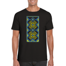 Load image into Gallery viewer, Printed Trident Embroidered Men T-shirt
